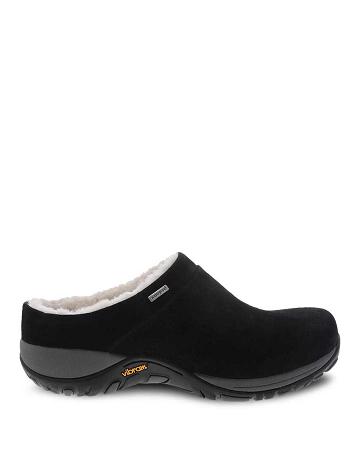 Baskets Dansko Parson Daim Femme Noir Noir | FR 552KOR